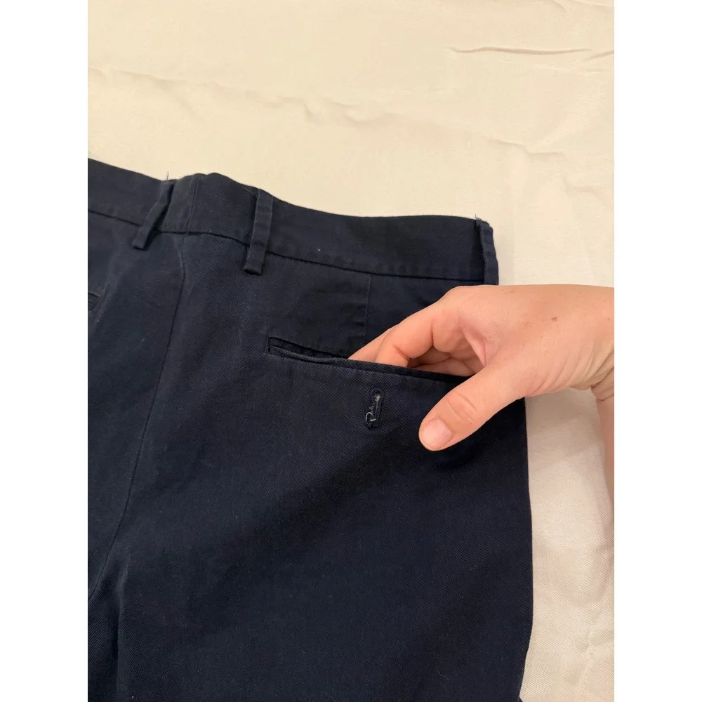 J.Crew Mens Bedford Chino Pants Size 30x30 Blue Navy Casual Preppy Office Work
